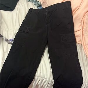 RSQ Black Cargo Pants Skater